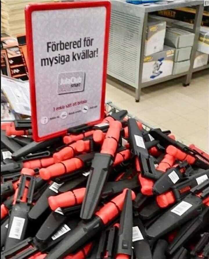 Jula vet vad dom gäller.