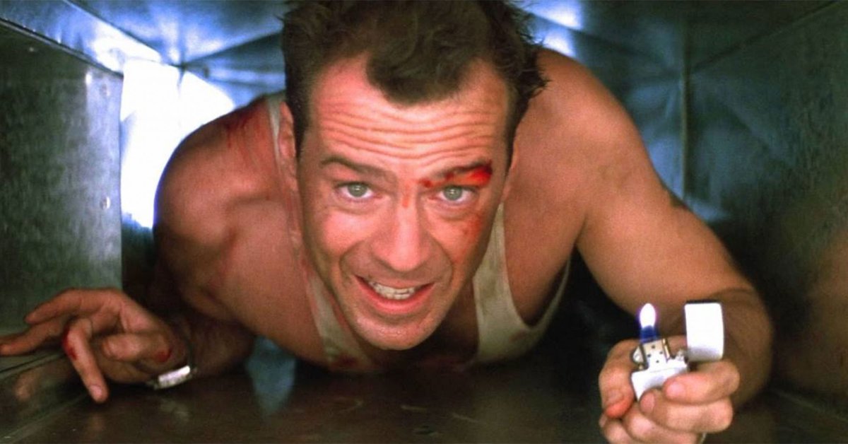 Die Hard. I have finally seen the oh so famous Die Hard! Better than I expected, loved the setting of a hostage situation in a hotel. Liked the comedic attitude Bruce Willis played John McLane with. Just a great movie for the genre it is. Merry Christmas! 