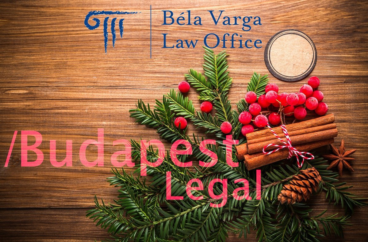 BudapestLegal's tweet photo. We wish you a peaceful, wonderful Christmas, and a New Year full with healthy and successful moments!:
https://t.co/TPHlmzxntX https://t.co/yGXQHczP9E