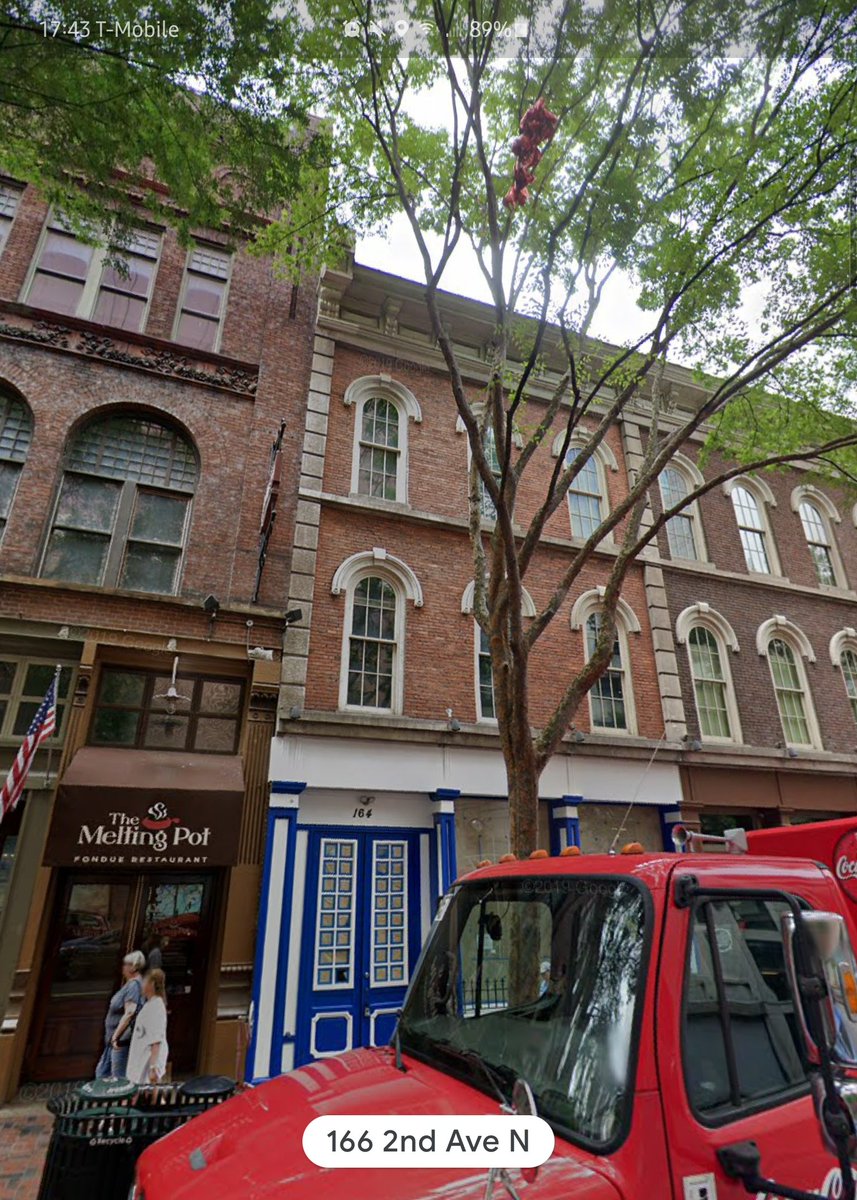 Looks like the business across the street from the Telecommunications Hub took the brunt of the damage from the explosion.Ground floor appears to be Bartella Italian Food Restaurant, 2nd story a residential flat.Used roofline/windows to determine it was 164 2ndH/T  @sykginja