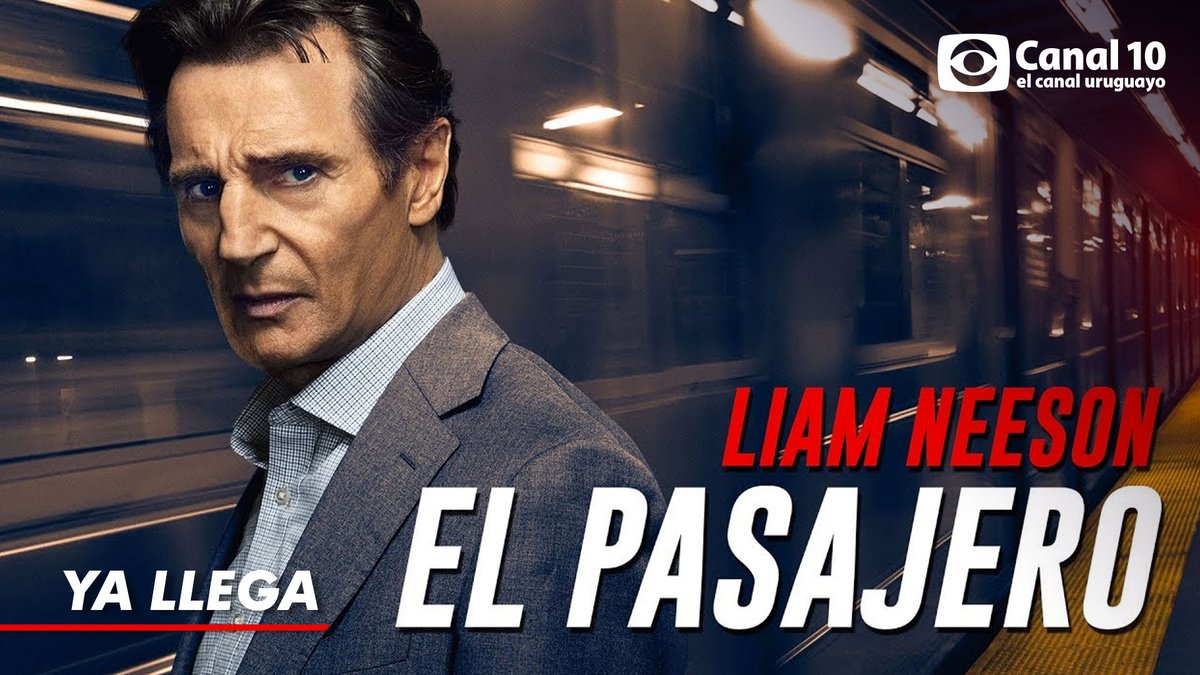canal10uruguay's tweet photo. ¡Quedate en el 10 que ya llega FESTIVAL DE CINE! 🎬💥 Liam Neeson deberá luchar contra una conspiración criminal para cuidar a sus seres queridos en EL PASAJERO. 

#FestivalDeCine https://t.co/G7mXoiVsI5