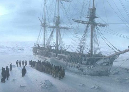 UnaRomanos's tweet photo. - #TheTerror 🇺🇸
Vista en: #AmazonPrime
Temporada 1 - 2018 - 10 episodios
⭐⭐ ⭐⭐¼
Muy buena adaptación de la fenomenal novela de #DanSimons.
Con un realismo llevado al máximo, recrea sin remilgos, hasta donde pueden llegar las fuerzas, la resistencia, los principios ...1/3⬇️. https://t.co/nKxSh7dgqq