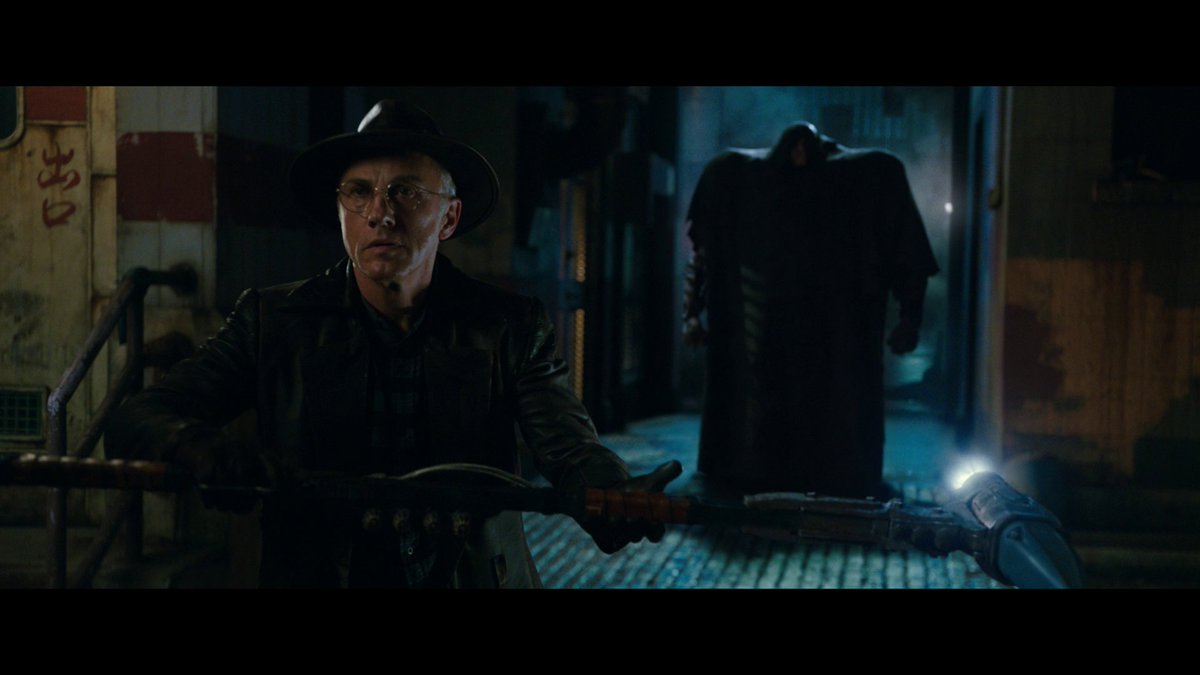 Christoph Waltz going to work with his rocket hammer is somehow a real scene in an actually good movie