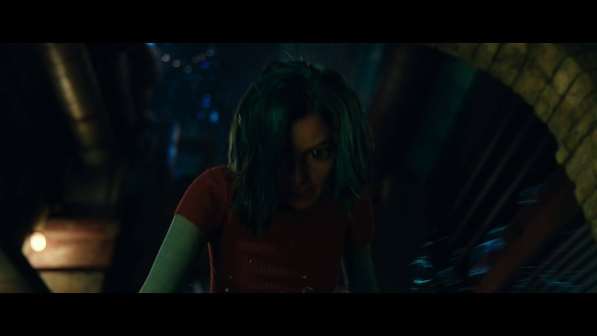 The cyborg blood is blue so it's fine