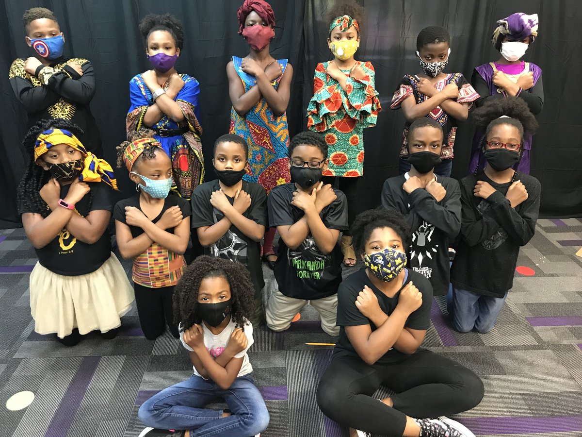 Wednesday was Wakanda Forever Day: Our brilliant ancestors were drug-free.
#TheDSAWay #OurBlackPantherPride #DeliberateExcellence #CommunityTraditions
#DSAPanthers #DSACharter #DSAisHere #Enrollment #GaCharters #CharterSchools #ATLCharterSchools
