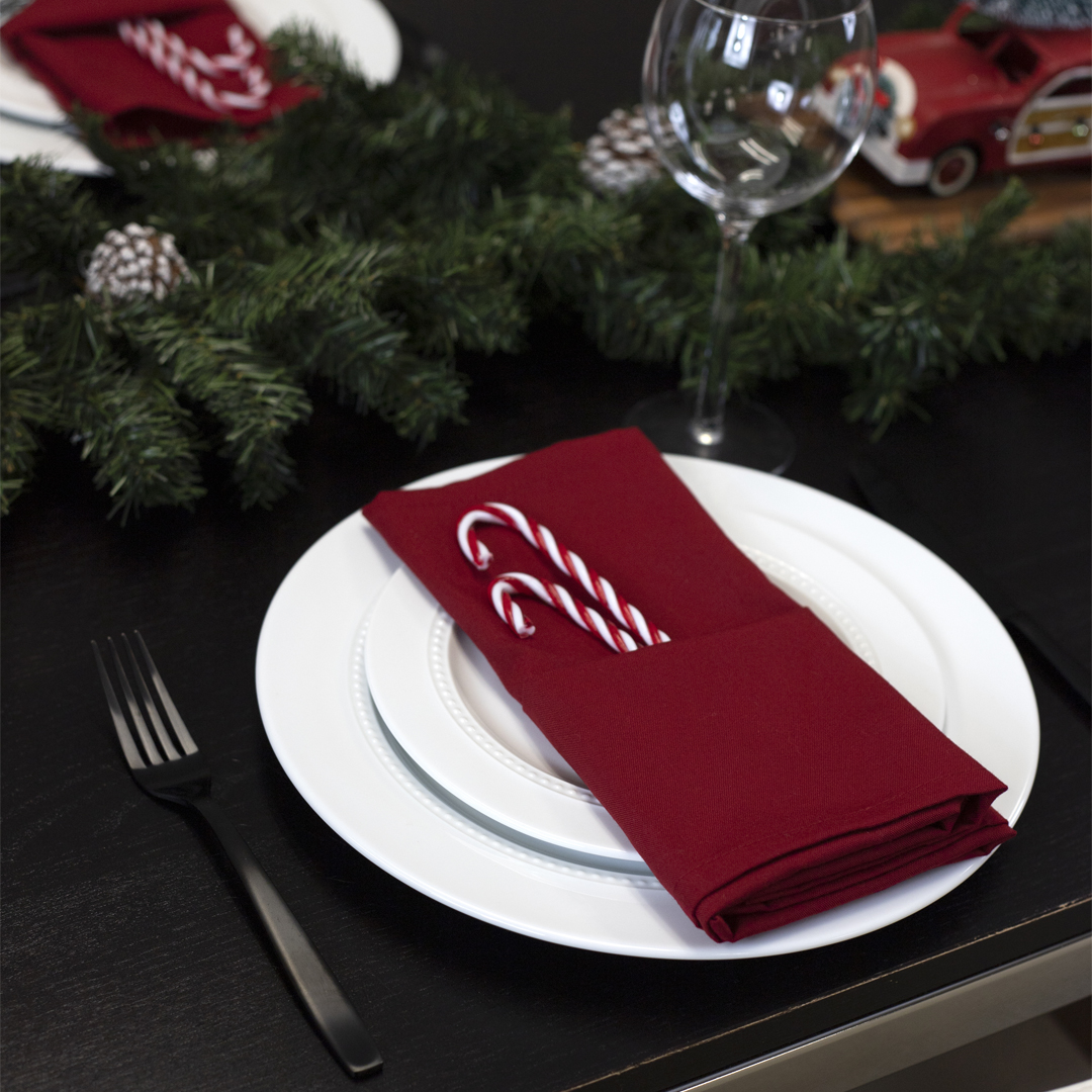 RITZFoodservice's tweet photo. We wish you a very Merry Christmas! 🎄🍬
#RITZFoodservice #MerryChristmas #holidays #RITZnapkin #napkin #happyholidays #festivetable #holidaytable #christmastable #kitchentowels #pinecones #Christmas #tistheseason #tablescape #placesetting #tablesetting #atthetable #garland https://t.co/4TrhszyWp1