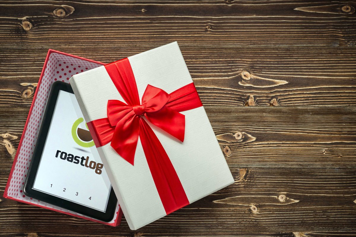 Happy Holidays! Still looking for a (really) last-minute gift for the #coffee roaster in your life? Give them RoastLog — the gift that keeps giving. roastlog.com