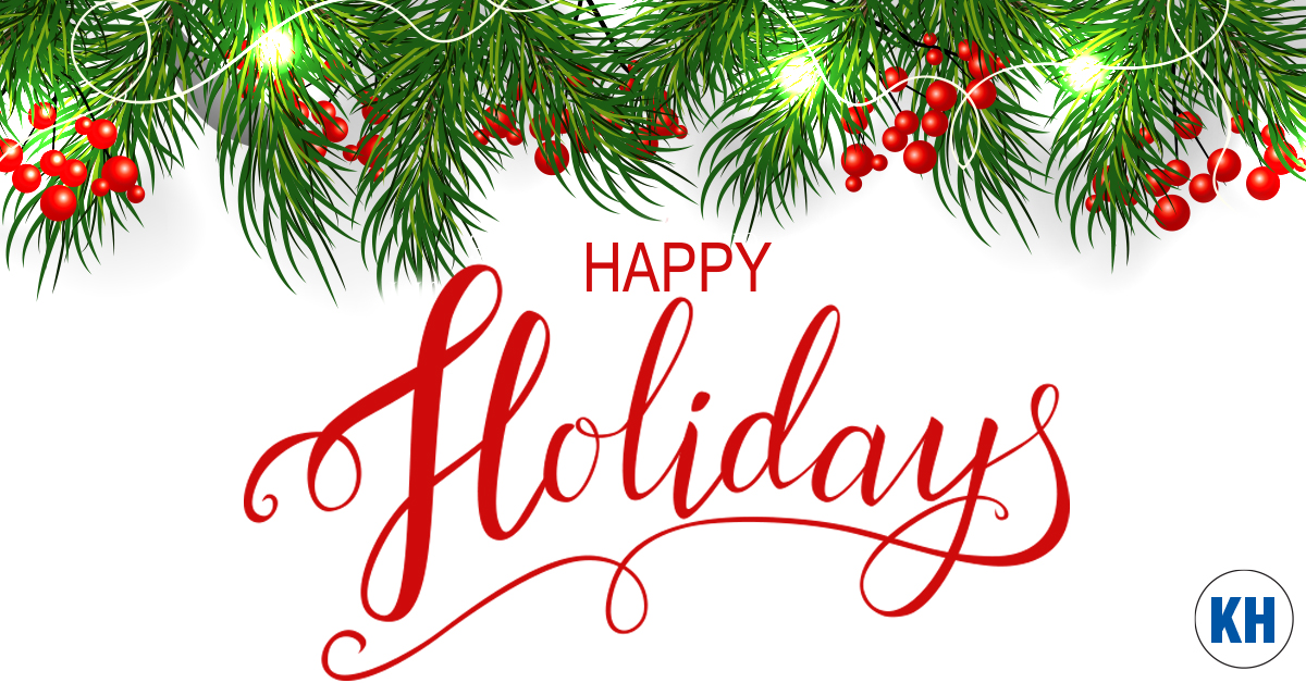 From all of us at Kendall Hunt, we wish you and your family happy holidays!
