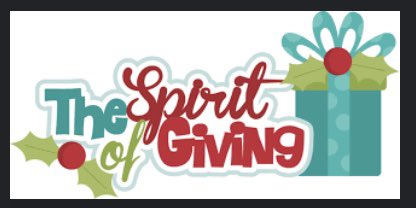‘Tis the season to be giving. Participate in the #charitychainchallenge &amp; donate to your favorite charity! Make someone’s season merry &amp; bright! #helpingothers #SpreadLove