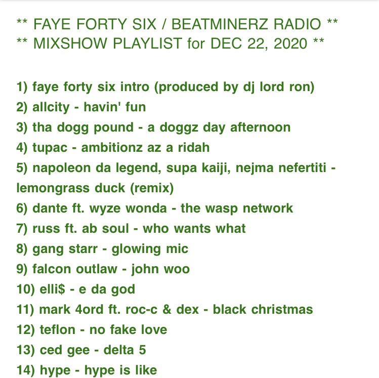 djlordron's tweet image. #MixcloudCharts Top 💯🎼🎧🎤 mixcloud.com/djlordron/faye… #Christmas