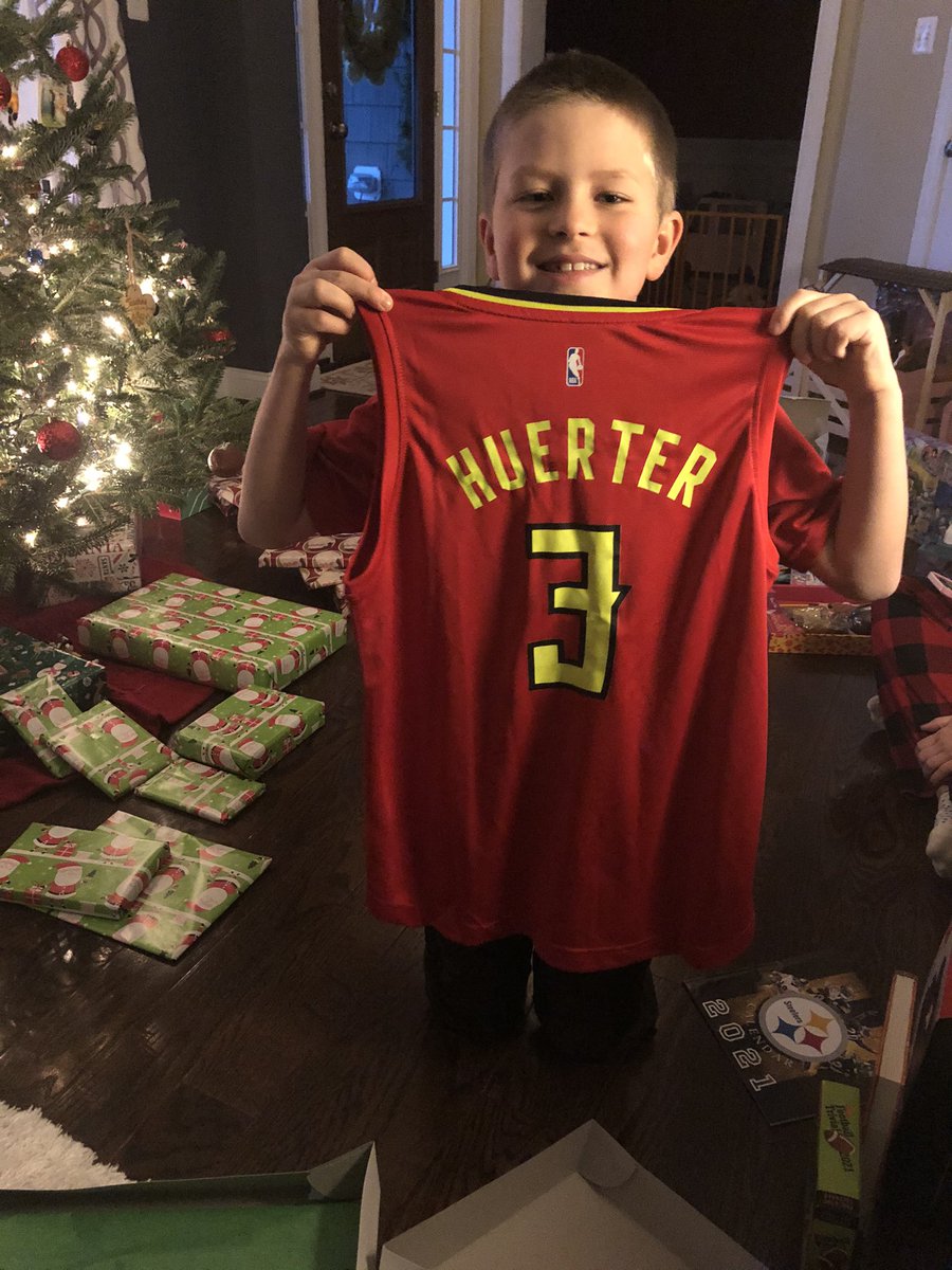 We had one happy boy in Maryland today.<a href="/KevinHuerter/">Kevin Huerter</a> <a href="/ATLHawks/">Atlanta Hawks</a>