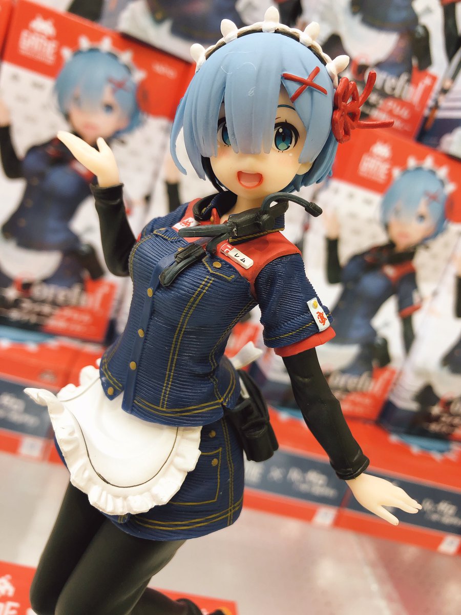 タイトーステーション溝の口店 新景品情報 Re ゼロから始める異世界生活 Corefel フィギュア レム タイトー制服ver 全1種 入荷しております タイトーの制服を着用したレム 必見です リゼロ Reゼロ レム Reゼロから始める異世界