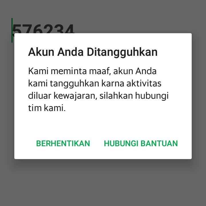 mul_fandstore's tweet photo. pagi2 lapaar tapi resto andalan adanya di @GrabID udah ngisi ovo ehh pas login akun @GrabID tiba2 akun di tangguhkan. mau komplain ga ada no CS. pas cek PlayStore banyak yg ngalamin hal yg sama 😭😭😭 asli kecewa banget 🙃😭😭💔 https://t.co/EIDxSoAxN2