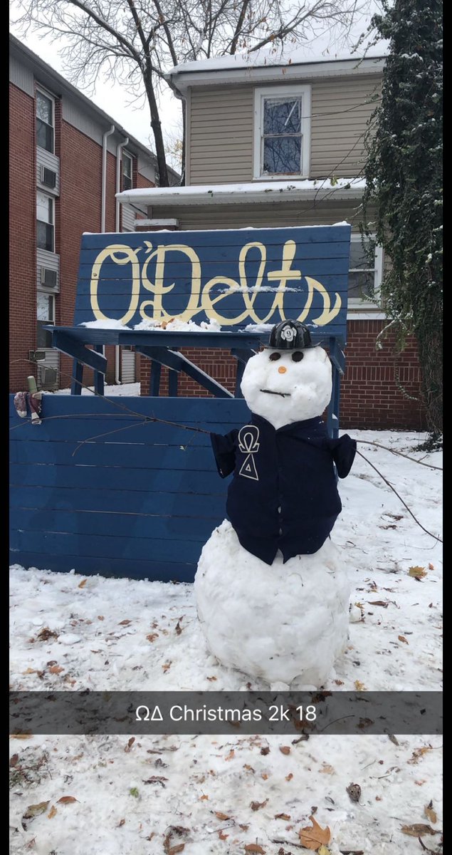 OmegaDeltaSIU's tweet photo. Due to social distancing in the North Pole, the men of Omega Delta couldn’t meet with Santa in person this year, but all is still merry and bright here at OD! Here are some beloved throwbacks from Christmas past. #omegadelta #merryChristmas https://t.co/U1mEu6S0BG