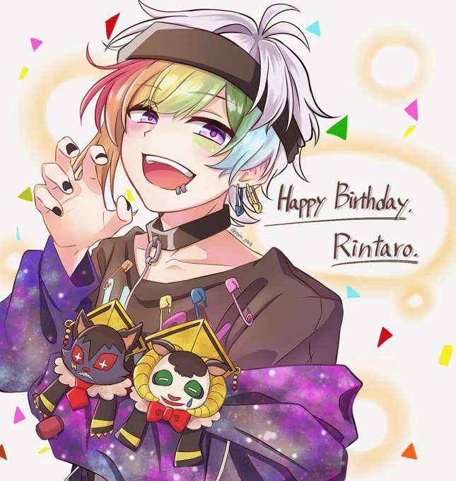 おめでとう〜!!!
大好きだ!!!!

#わさびファンアート 
#森リンタロウ誕生祭2020 
#森リンタロウ生誕祭2020 