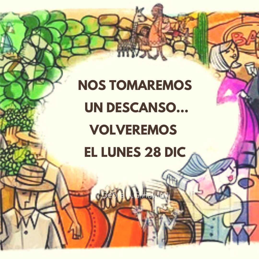 Retomaremos pedidos el día lunes 28 Dic