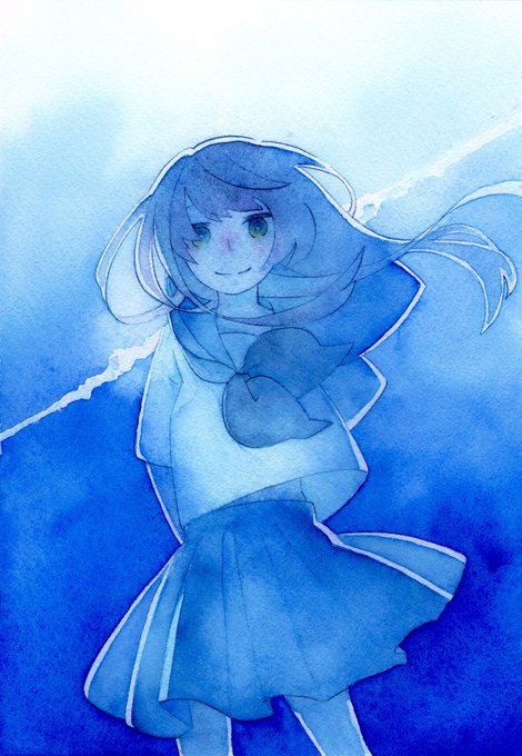これを見た人は鮮やかな青色の画像を貼れ を含むマンガ一覧 ツイコミ 仮 これを見た人は鮮やかな青色の画像を貼れ を含むマンガ一覧 ツイコミ 仮