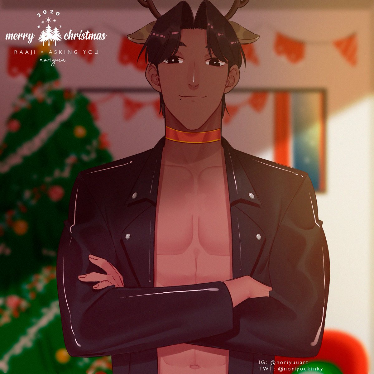 noriyoukinky's tweet image. MERRY CHRISTMAS EVERYONE!! Only had time to post it here now TT!! Hope everyone had a wonderful time while being safe! Love you all!!

#askingyoucomic #bl #boyslove #webcomic