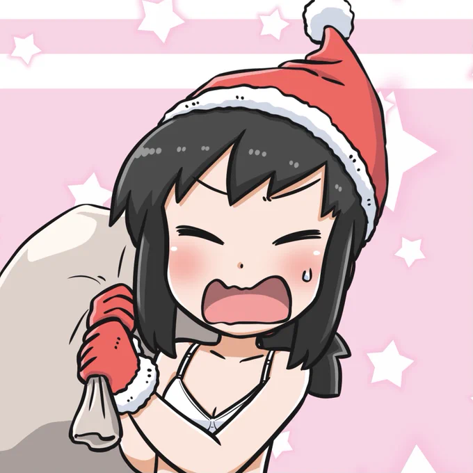 おパンツサンタ吹雪(罰ゲームでゴミ捨てさせられてる) 