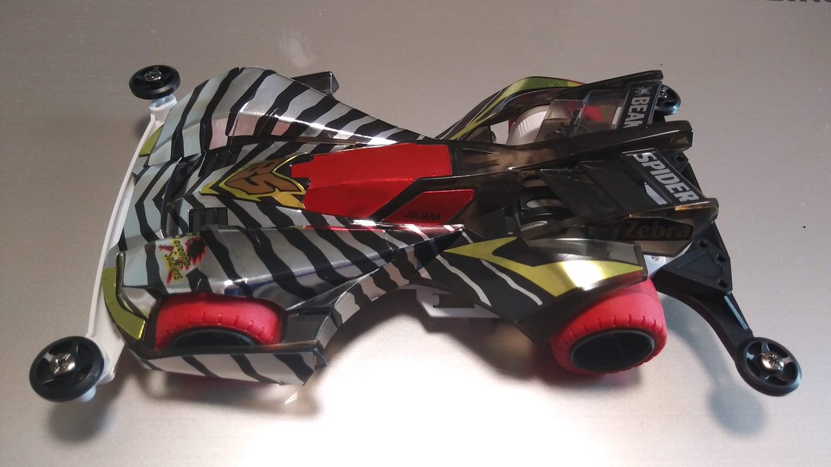 まーくん タミヤさん ビークスパイダーゼブラのプレミアム発売よろ