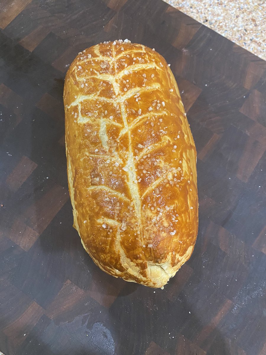 louie8604's tweet photo. Made @GordonRamsay beef Wellington for the first time. First time eating it so don’t have anything to base it off of but it was delicious. https://t.co/nnZwt6fa21