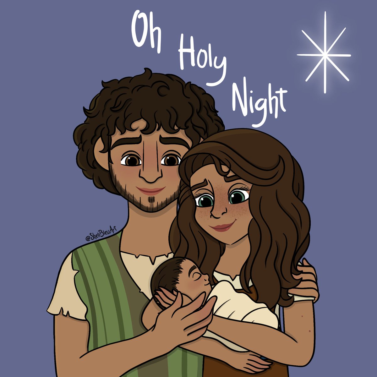 shellblessart's tweet photo. Merry Christmas everyone!🎄 I pray you and your families had a blessed day!❤️ Hope you enjoy this piece I did for Christmas❄️ Goodnight!💖 #MerryChristmas #MerryChristmas2020 #ThankYouJesus #Godisgood #Jesus #SilentNight #Art #drawing #christmasart https://t.co/YvNjpoZCvW
