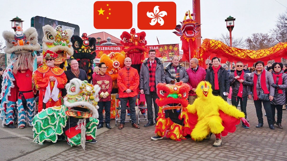 Yes, I get that other cultures like Koreans celebrate LNY, but they don't celebrate CNY (see pics). The ways Canada celebrates is the cultural Chinese almanac celebration - [Cantonese] lion dance, red envelopes (which shouldn't be used for business promos), firecrackers, etc.