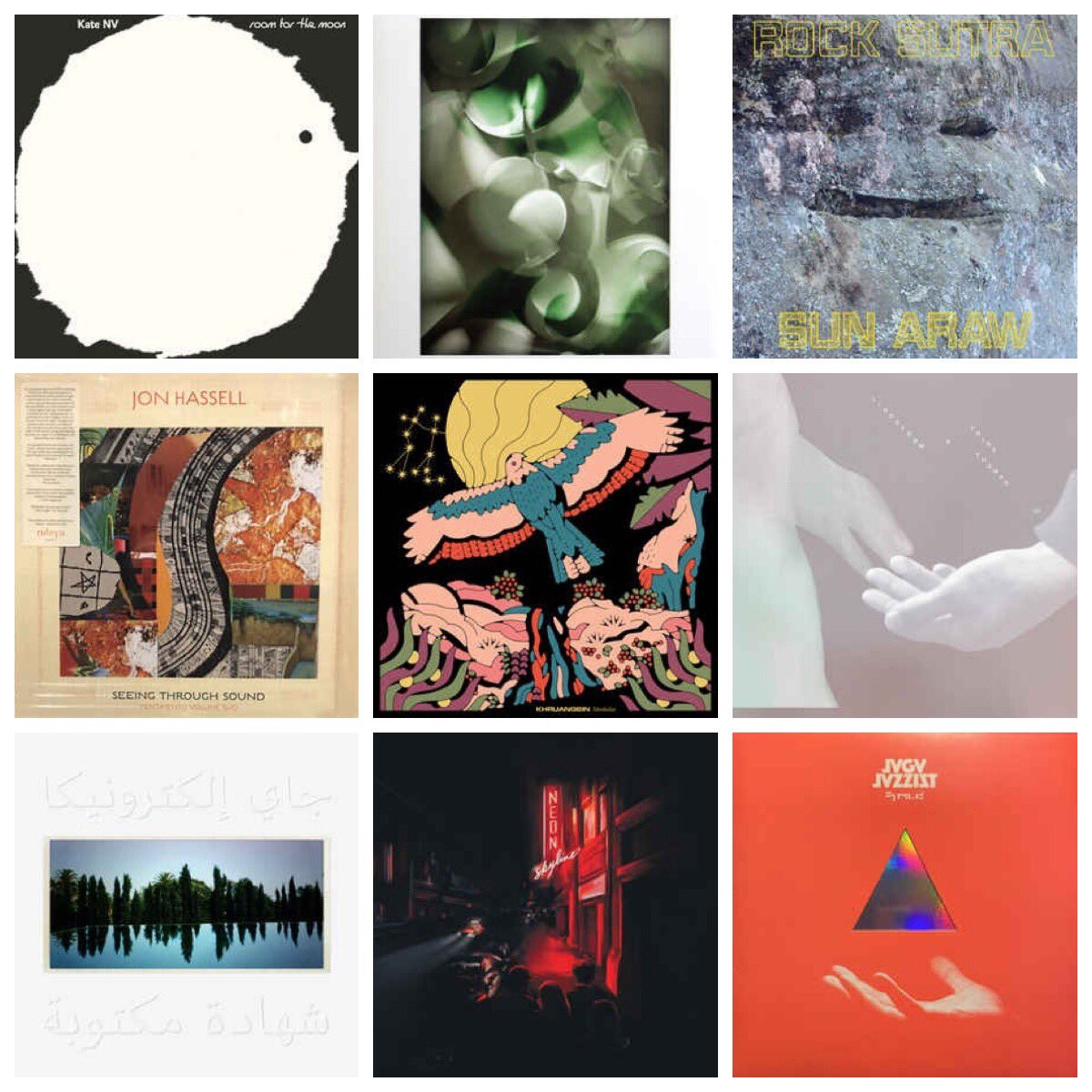 WONDEROUS_ER's tweet photo. #ベストアルバム2020
#KateNV #BeatriceDillon #SunAraw #JonHassell #khruangbin #Lindstrom #PrinceThomas #JayElectronica #AndyShauf #JagaJazzist https://t.co/XVeODYN10q