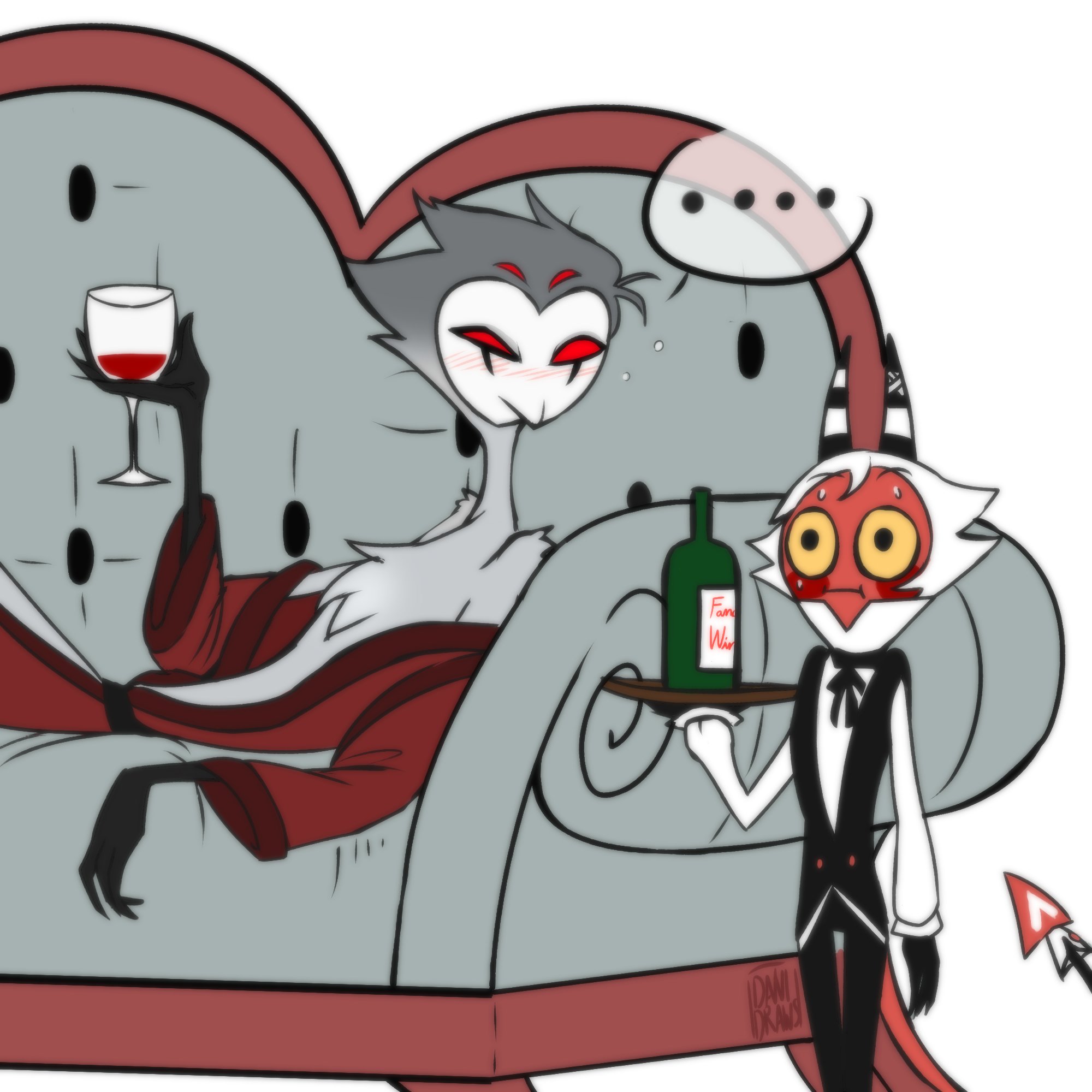 Helluva Boss Blitz and stolas