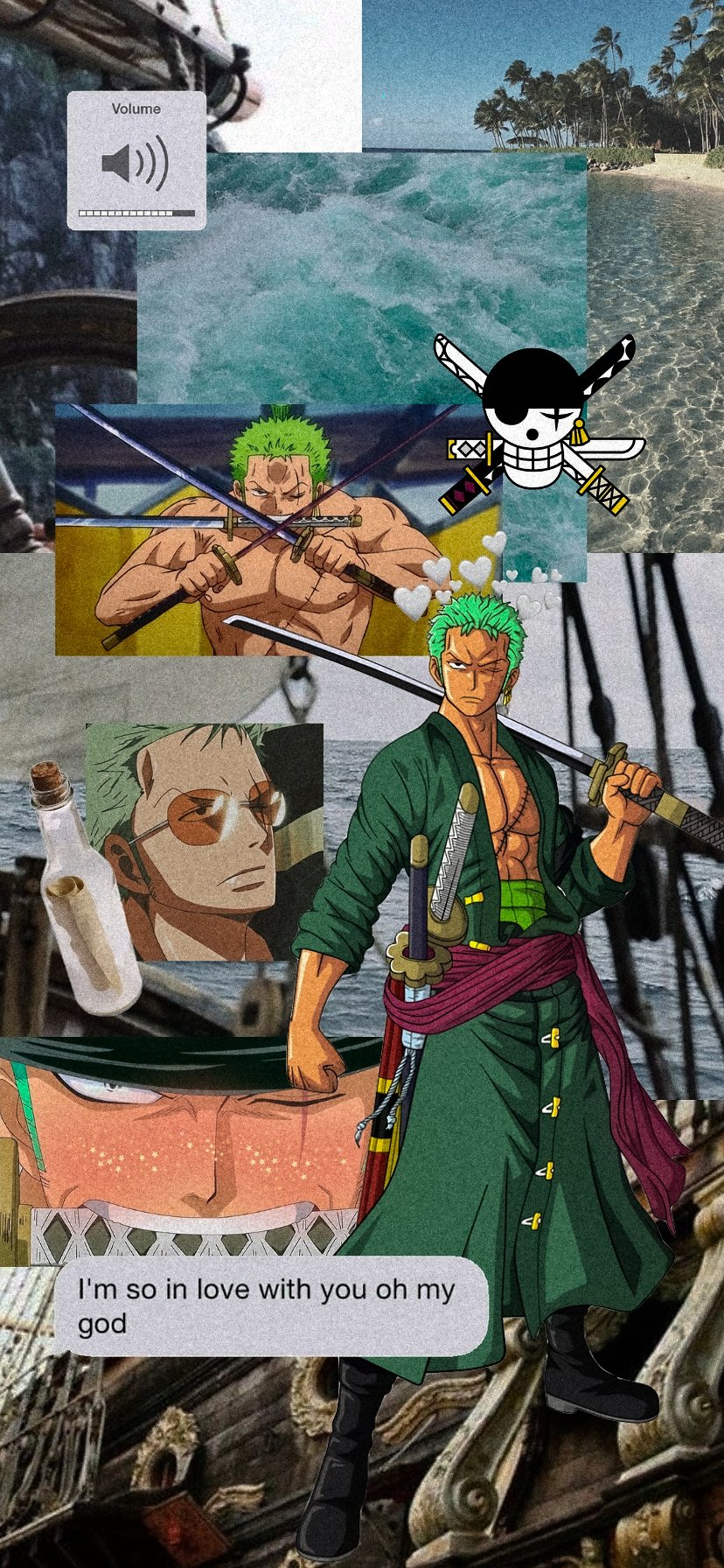 Um Pedaço on X: Zoro Aesthetic  / X