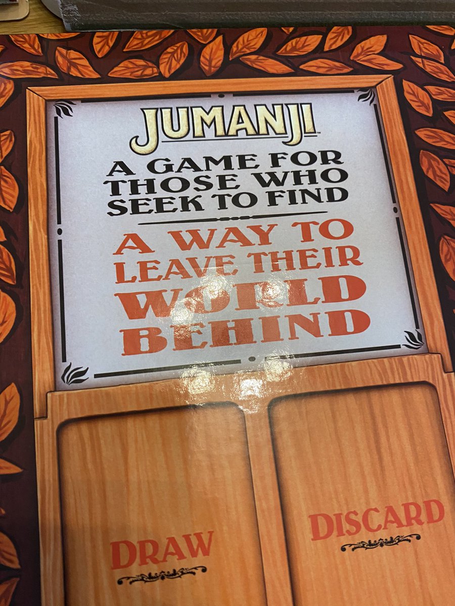 welshsquizz's tweet photo. Well stuff it, given everything else that’s been going on this year... what’s the worst that can happen! #Jumanji #boardgames #ChristmaPresent https://t.co/DbnFvUjvmh