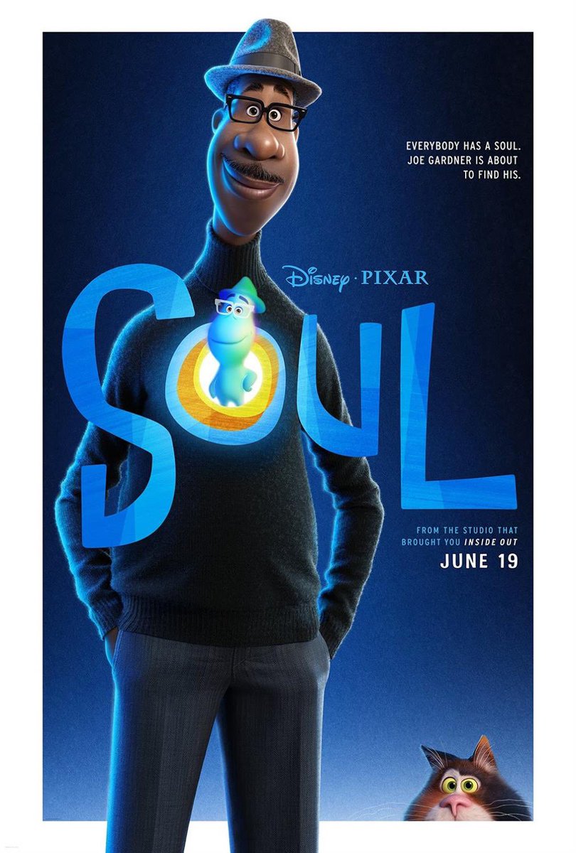 korndiddy's tweet photo. Wowowow. I haven’t been this surprised, delighted, and moved by a movie in a long time. #SoulMovie just blew me away. One of those did-I-just-watch-my-favorite-movie moments that reminds me why I love movies and why I love life. https://t.co/9bvNBfkj95