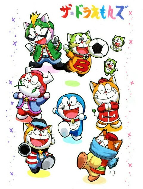 ドラえもんズ 7年掛けて205ブクマに達してるドラえもんズのイラストと1年経たずで20