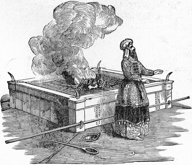 One of the big attractions of public sacrifices was that people would be given food, after the ritual portions were burned for the godsThe Jews themselves fed their god food and blood and fat daily, with the priests eating the leftovers.