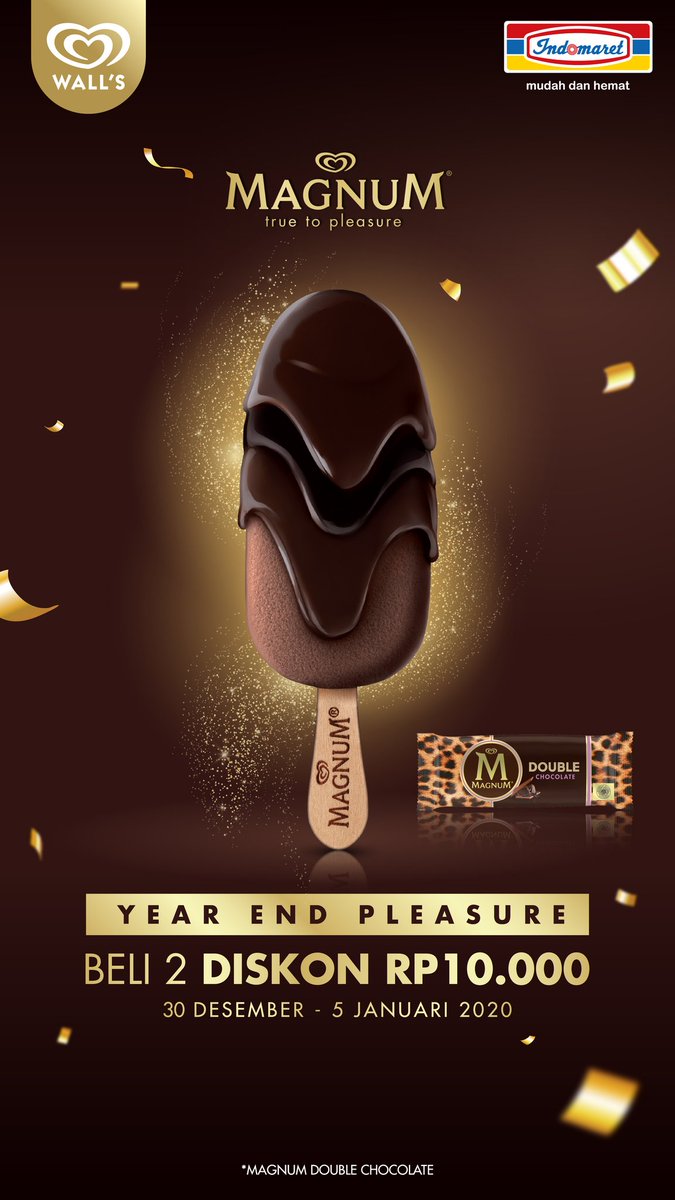 Promo Es Krim Magnum Terbaru

🍦Promo Beli 2 Gratis 1 di Alfamart hingga 31 Desember 2020 
🍦 Promo Beli 2 Diskon Rp 10.000 di Indomaret mulai 30 Desember 2020 - 5 Januari 2021