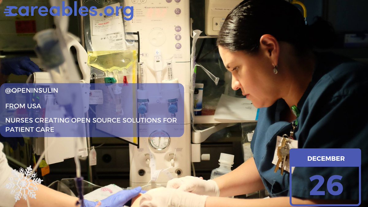 CareablesOrg's tweet photo. On Day 26 of #31daysofcareables we feature @MakerNurse! ā¤ļø
We love them for being a community of nurses creating #opensource solutions to improve patient care!Ā ā¤ļøš¤
Wanna see or reproduce some more opensourceĀ solutions by medics? Follow us :-D.Ā
#assistivetech https://t.co/LFfrrZZ83W