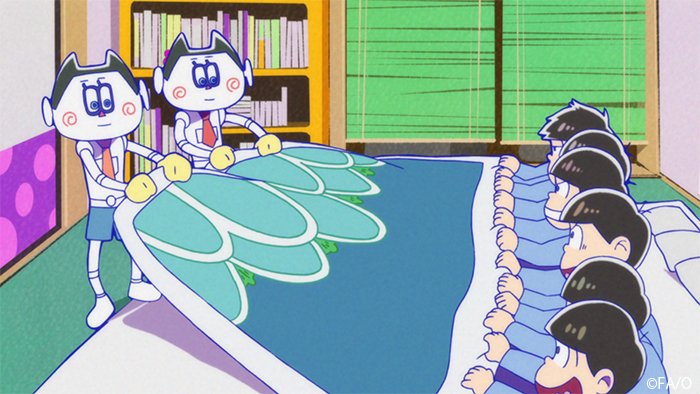 おそ松さん 公式アカウント おそ松さん 第3期 28日 月 は年末スペシャル テレビ東京ほかにて2話連続で放送致します 後半では第12話をお届け 第12話 Ai ダラダラしたい6つ子は布団を取られないよう 必死に抵抗しますが 第3期新 おそ松さん 公式アカウント おそ松さん 第3期 28日 月 は年末スペシャル テレビ東京ほかにて2話連続で放送致します 後半では第12話をお届け 第12話 Ai ダラダラしたい6つ子は布団を取られないよう 必死に抵抗しますが 第3期新