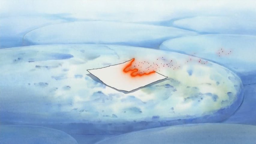 "why u crying it's just a piece of paper"

the paper: