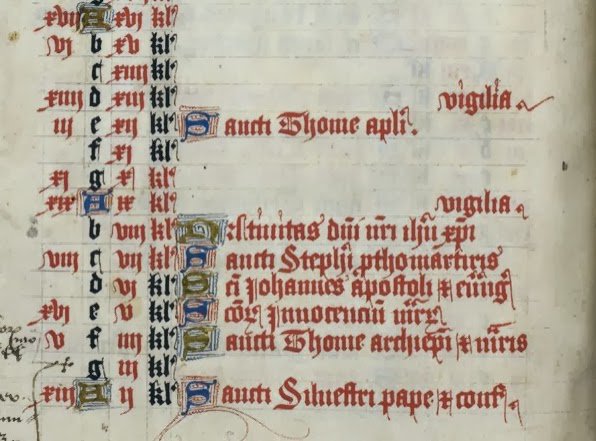 'Sing we Yule til Candlemas!': a medieval carol for the Twelve Days of Christmas - and beyond  http://aclerkofoxford.blogspot.co.uk/2013/12/sing-we-yule-til-candlemas.html