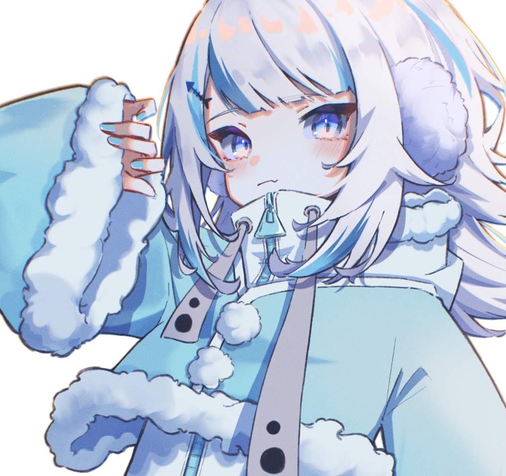 がうるぐら 「Winter Gura❄️☃️
#gawrgura #gawrt 」|フルバーストのイラスト