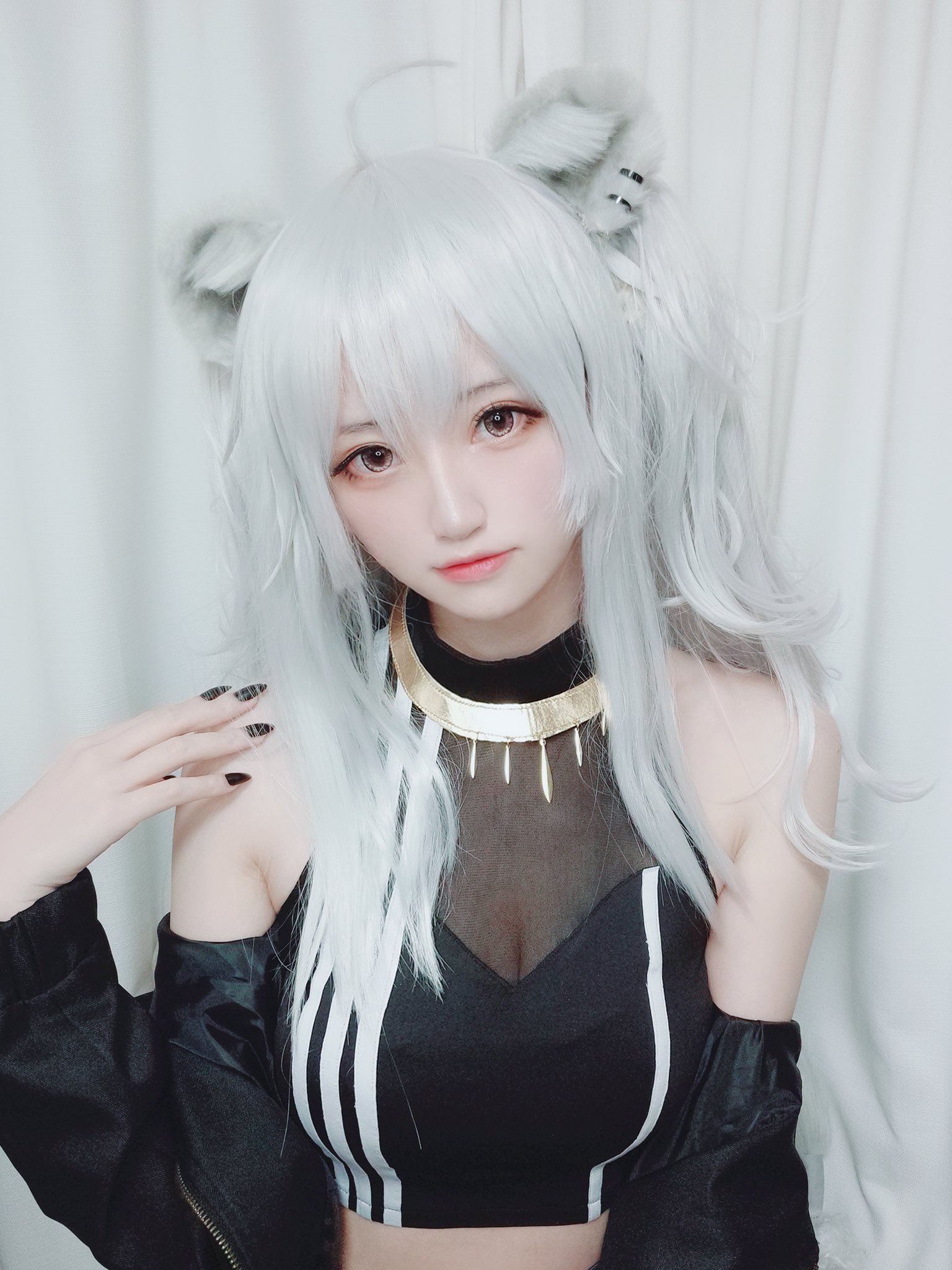 画像,ぼたん🤍#ししらーと #獅白ぼたん https://t.co/2ZGNfeUITx。