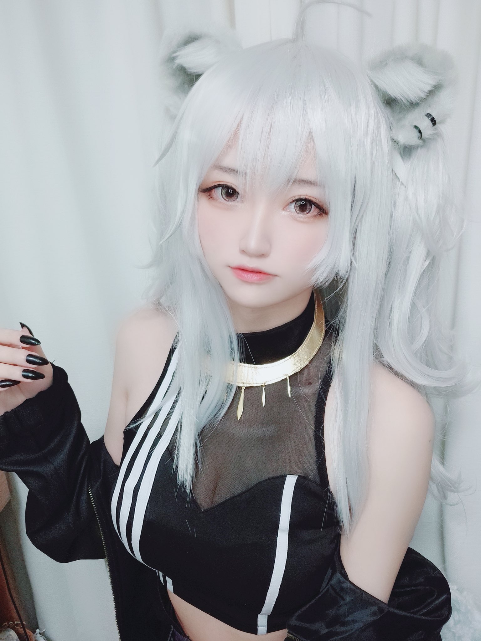 画像,ぼたん🤍#ししらーと #獅白ぼたん https://t.co/2ZGNfeUITx。