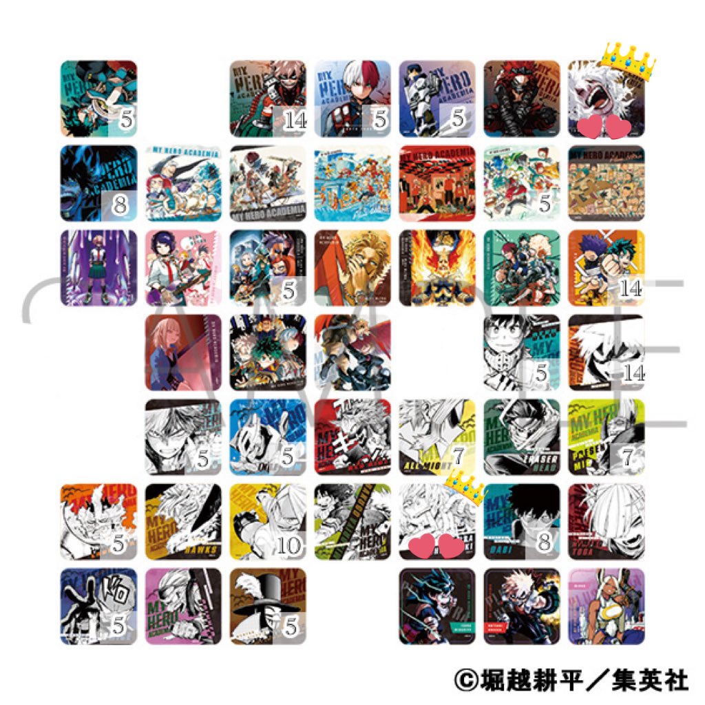 税込】 ヒロアカ アートコースター fawe.org