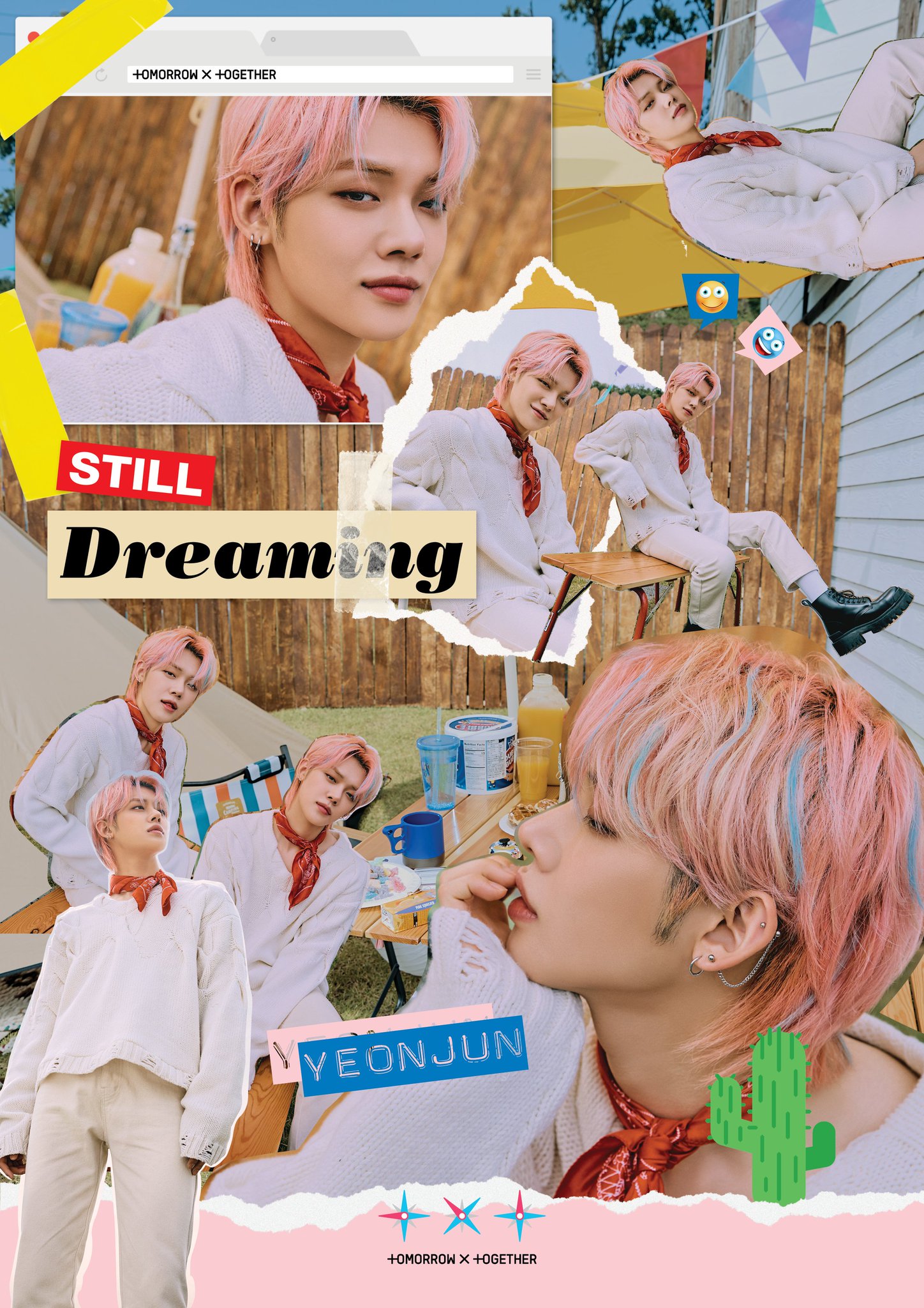 TXT STILL DREAMING  おみくじ ヨンジュン TOMORROW X TOGETHER - STILL DREAMING[Limited Edition B - CD