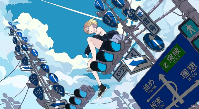 #2020年自分が選ぶ今年の4枚 
色々あったけど楽しく描けた一年だった 