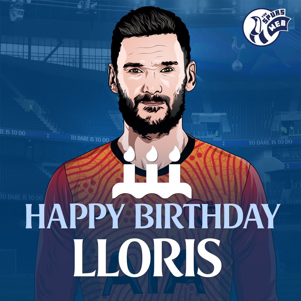 Happy birthday to our skipper Hugo Lloris who turns 34 today  