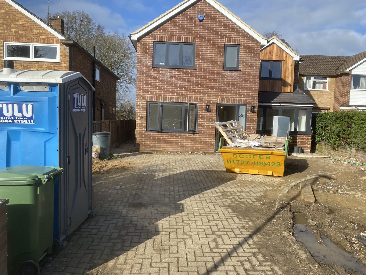 limebokbrett's tweet image. Some pics of the front garden of a project we just completed including this lovely oak framed porch!