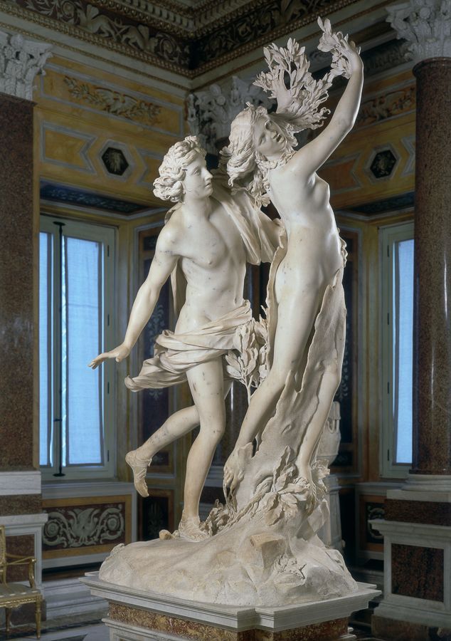 Dans des situations dangereuses, voire mortelles, la métamorphose devient un moyen de protection.Le plus célèbre mythe sur ce thème est celui de Daphné, la nymphe qui rejète les avances d'Apollon. Afin d'échapper aux désirs du dieu des arts, son père la transforme en laurier.