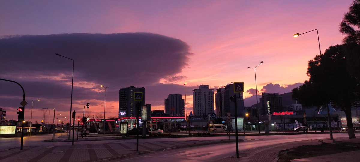 Sabah bu muhteşem manzara ile mest oldum 💜