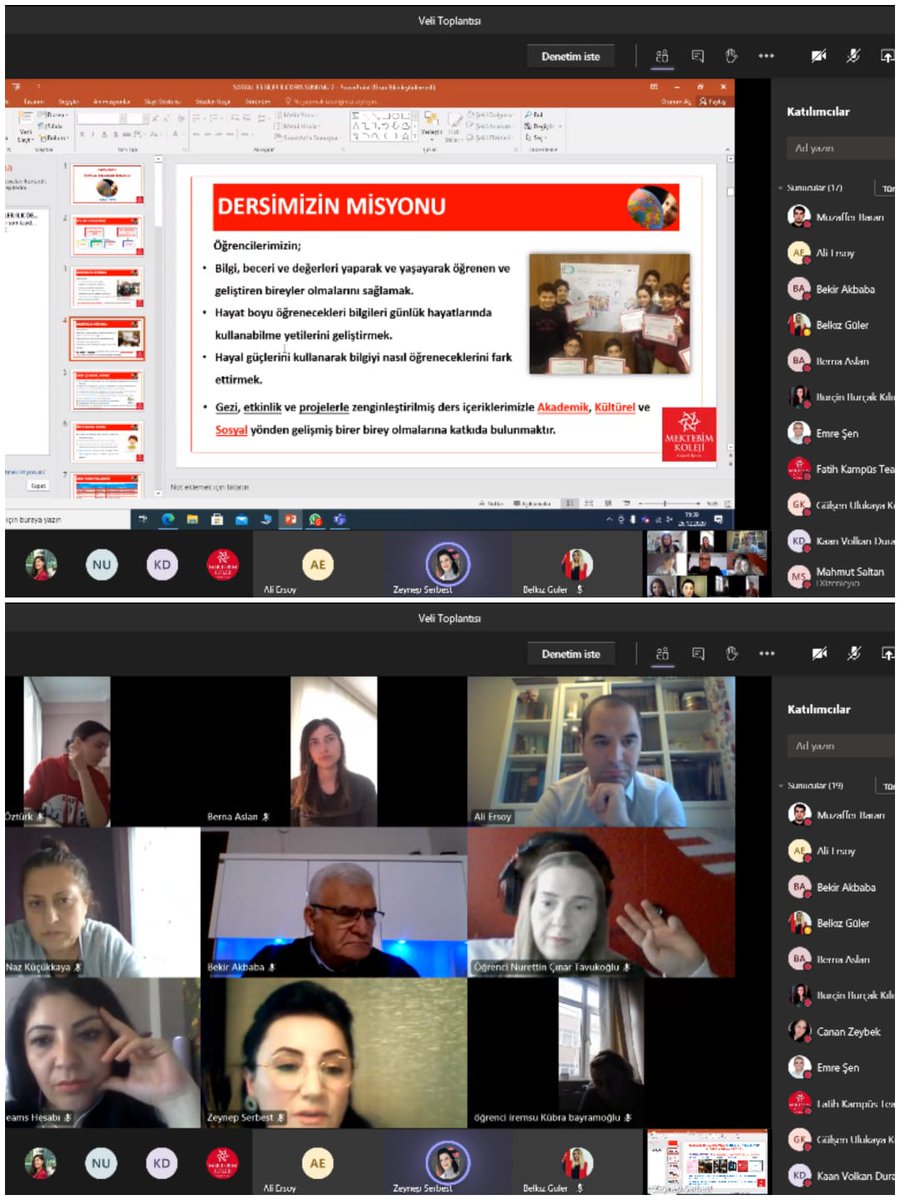 "Ortaokula Merhaba" etkinliği kapsamında 4. Sınıf öğrencilerimiz için ortaokul öğretmenlerimizin yaptığı 5. Sınıfa hazırlık dersleri sonrasında 4. Sinif velilerimiz ile 2021-2022 dönemi için bir araya geldik. Emeği geçen herkese teşekkürler...<a href="/AserdarS/">A. Serdar Şeker</a> <a href="/LaleMuti/">Lale Muti</a> <a href="/TAYFUNAKSU112/">TAYFUNAKSU1</a>